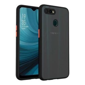 Oppo F9 Case (Semi Transparent Hard Cover)