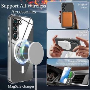 Samsung Galaxy S23 Plus Mutural Design Phone Case Compatible With MagSafe Protective Cover
