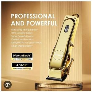 ProCut Gold Cordless Hair Clipper – Digital Display & Precision Blade