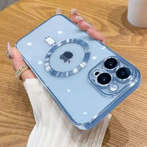 Magnetic Case For IPhone 12 Pro Max Compatible With MagSafe Built-in Camera Lens Protector