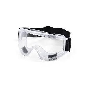 Safety Goggles Pc Lens, Anti Impact, Elastic Strap