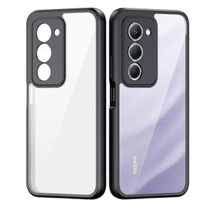 XIAOMI Redmi 15 5G Transparent, Clear And Colorless With Black Edges Unique And Stylish High Protection Phone Case/ Cover