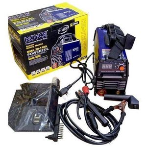 Brand name: ROYCE Item no: MMA-300 Input voltage 220~230V Frequency 50-60Hz Input capacity:8.7 KVA Current range: 20-300A. Usable electrode:1.6-5.0mm.
