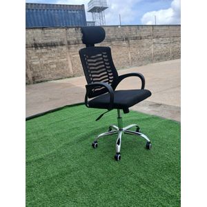 Home Secretarial Mesh Office Chair with Headrest
