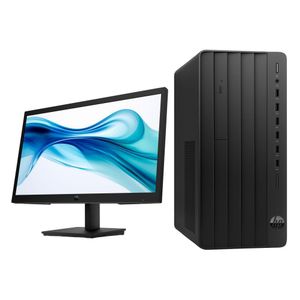 HP Pro Tower 290 G9 Desktop Tower, Intel Core i5-14500, 8GB RAM, 512GB SSD, Windows 11 Pro, 21.45" FHD Monitor, Black