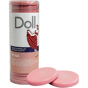 Doll ROSA Hair Removal WAX GALETS With Chlorophyll For Sensitive Skin