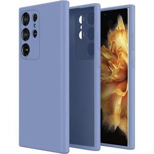 Shockproof silicone Case Microfiber Lining cover for Samsung Galaxy S23 Ultra 5G 6.8 inch