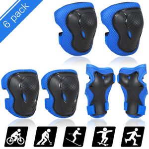 Knee Pads Set 6 In 1 Protective Gear Kit Knee Elbow Pads-S