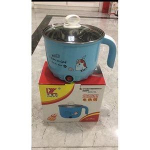 Portable Stainless Electric Multifunction Cooking Pot 1.8Litre Multi-Purpose Cooker Mini ElectricSteamer Pots For Cook Noodles/hot Pot/Rice Porridge For Home, Office And Travel WITH FREE GIFT