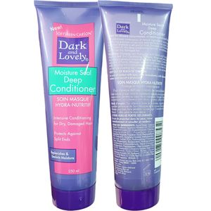 SoftSheen-Carson DARK & LOVELY Moisture Seal Deep Conditioner Intensive Conditioning For Dry Damaged Hair Anti Split Ends Problematic Hair