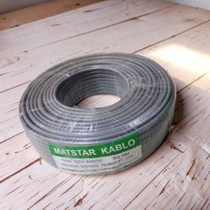 Mat Star 1.5MM 90 Metres Moisture Proof Durable Twin With Earth Flat Electrical Wiring Cable