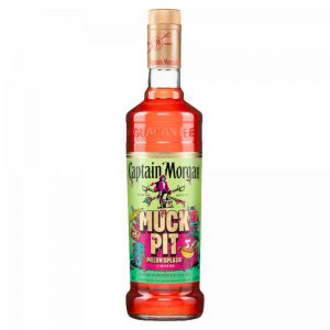 Captain Morgan Muckpit Melon Splash Liqueur 750ml  Sweet Melon Flavored Rum  35.7% ABV