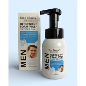 Kiss Beauty FACIAL CLEANSER FOR MEN 220G