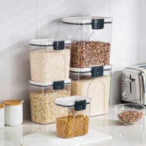 4pcs Airtight Food Storage Containers