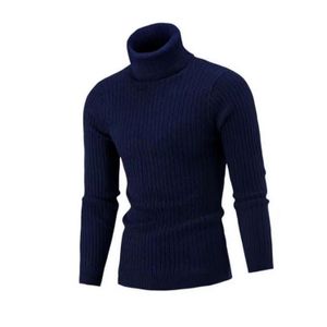 Trendy men heavy pull neck sweater 