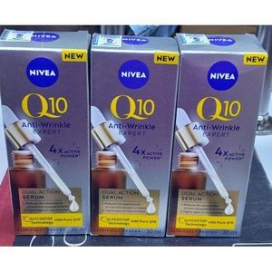 NEW NIVEA Q10 Anti-Wrinkle Expert Dual Action Serum - 30ml