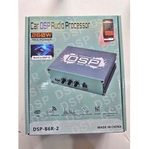 B6R2 DSP (amplifys and improves your vehicles radio sound) with an equalizer and phone app 