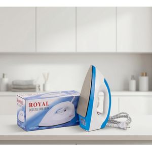 Royal Durable Multifunctional Electric Heavy Duty Iron Box For Slim Fit Official Long & Short Sleeved Shirt & Trousers