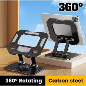 360 Rotatable Tablet Stand Adjustable Foldable Desktop Stand Holder