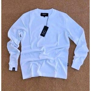 White Long Sleeved Plain Shirt