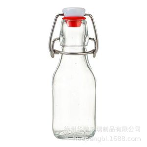 Un Branded 500ml Swing top glass bottle