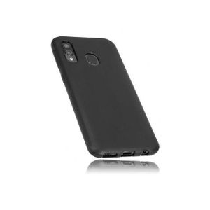 Black Soft Silicone Back Cover Case for Samsung Galaxy A40– Slim, Shockproof & Anti-Slip Protection