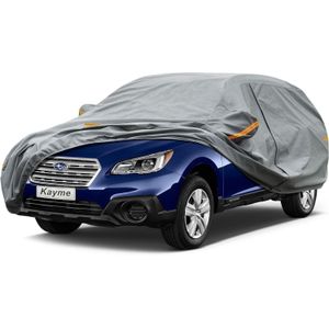 Strong Heavy Duty High Quality Universal Full Body Covers for Mazda CX-5 and other Similar Compact SUVs Cars 