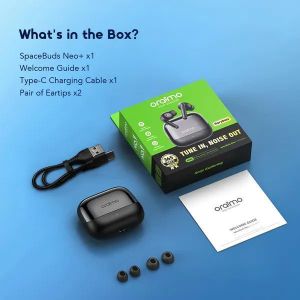Oraimo True Wireless Earbuds, Deep Bass, Long Battery Life