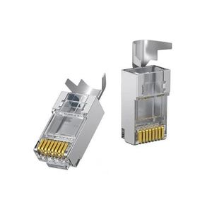 Ugreen NW111 Cat6 Shielded Crystal Head, 100-Pack – RJ45 Network Connectors for Ethernet Cable, Router, Switch & LAN Installation