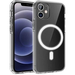 Apple iPhone 11 Clear MagSafe Phone Case, Yellowing Resistant Wireless Charging Compatible Cover