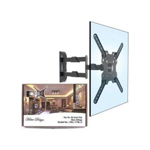 Home and Office Home Design Full Motion Tilt And Swivel TV Bracket 14 "-55" Inches Tv Mount Perfect for All Direction Tv Faces 