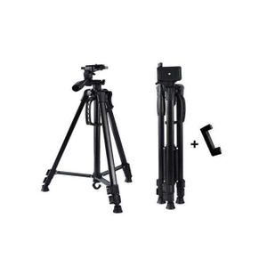 3366 Black Tripod For Photography Black Tripod 3366 Tripod For Mobile And DSLR Use
