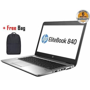 HP Refurbished EliteBook 840 G1 Core I7 8GB RAM 500GB HDD 14 Inch Windows 10 Laptop + Bag.