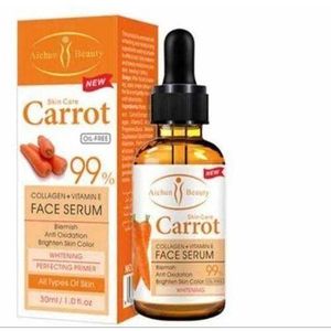 Aichun Beauty   Collagen + Vitamin E Carrot Oil Free Serum -30ml
