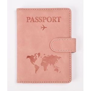 Genuine Leather Passport Wallet – Slim Travel Organizer for Documents