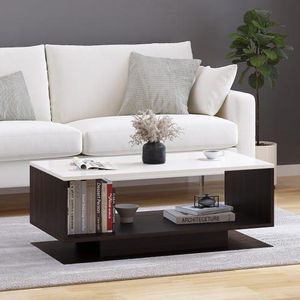 RANDABEGO MODERN WOODEN COFFEE TABLE WITH STORAGE
