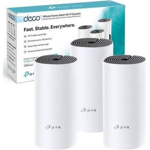 TPLink Deco M4 AC1200 Whole Home Mesh Wi-Fi System (3 Pack)