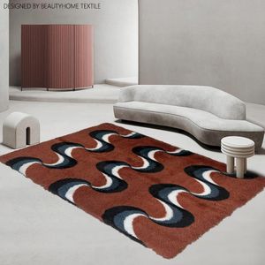 Luxurious Soft Fluffy Carpet-5*8  broken pattern 