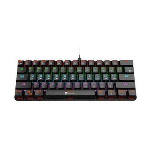 R8 Mechanical Keyboard 61-key RGB Blue Switch Gaming Black