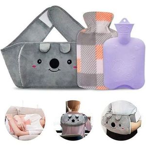 3-piece Hot Water Bottle With Waist Pack For Pain Relief