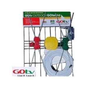 Gotv Digital Antenna Aerial+10 Metres Coaxial Cable