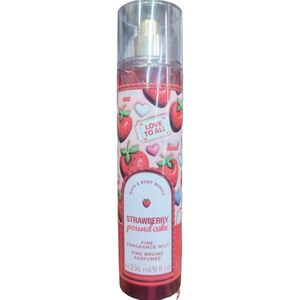 Bath & Body Works Strawberry Pound Cake Fine Fragrance Mist