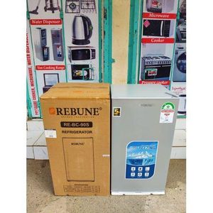 Rebune RE-BC-90S - PCM Silver Single Door Refrigerator, 90L, Silver (2YRs WRTY)