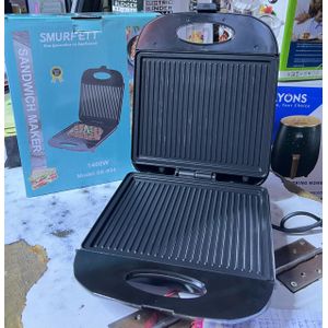 1400W 2-in-1 Non-Stick Electric Sandwich Maker & Grill - Model SE-904, Electric Panini Press, Indoor Electric Grill, Grill Sandwich Maker