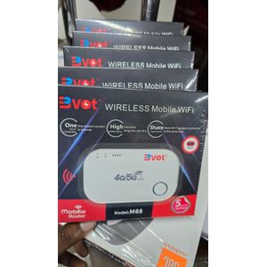 BVOT 4G LTE Portable WiFi Hotspot Device – Wireless MiFi Router with SIM Slot for Home, Office & Travel