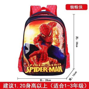Spiderman themed school bag for boys PP2, grade 1 and 2
