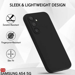 Samsung Genuine Liquid Silicone Back Cover Case For Galaxy A54 5G