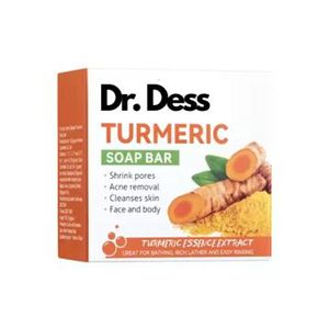 DR.DESS Turmeric Anti Acne, Tend Skin Moisturizing Deep Cleansing Face and Body Soap -100g