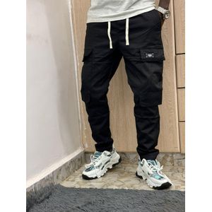 Fashion And Style Men Black cargo pants