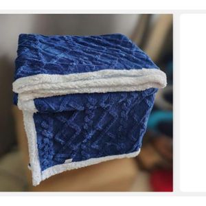 Fleece Sherpa Warm Woolen Throw Blanket 